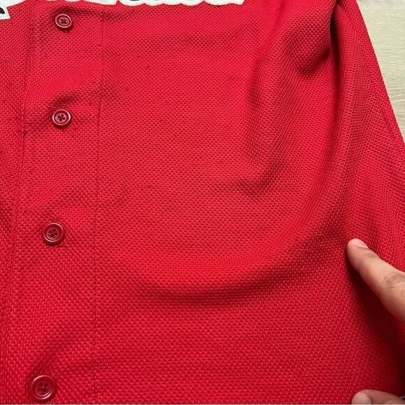 Vintage St. Louis Cardinals Majestic Jersey Size 46 MLB Baseball Red PLEASE READ - Picture 3 of 13
